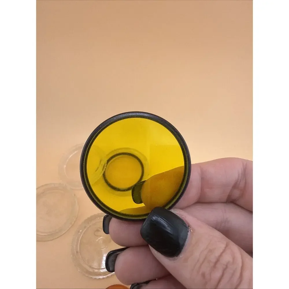 Vintage Tiffen Series #6 Drop-In Lens Filters Set of 3 Lenses USA